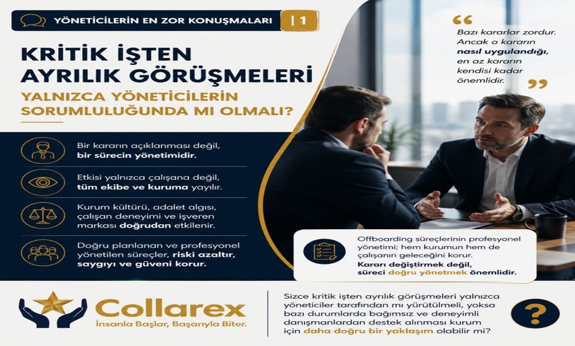 Kritik İşten Ayrılık Görüşmelerini Kim Yürütmeli? cover img