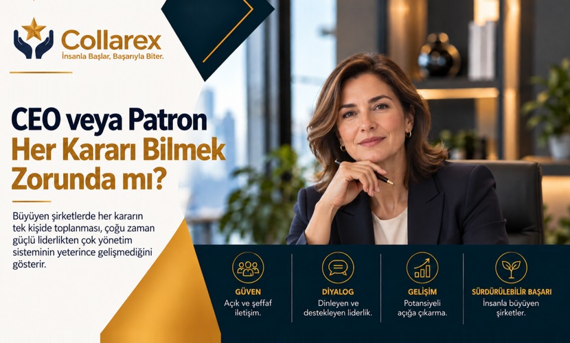 CEO Her Kararı Bilmek Zorunda mı? Büyüyen Şirketlerde Karar Mimarisi cover img